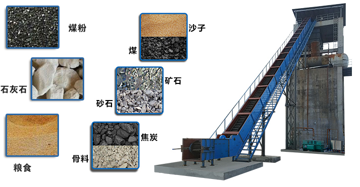 大傾角皮帶輸送機(jī)應(yīng)用范圍